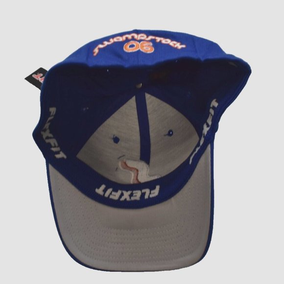 Swampstock Mens Swampstock '06 FlexFit Blue Embroidered Hat Cap Rare New L/XL - Picture 5 of 6